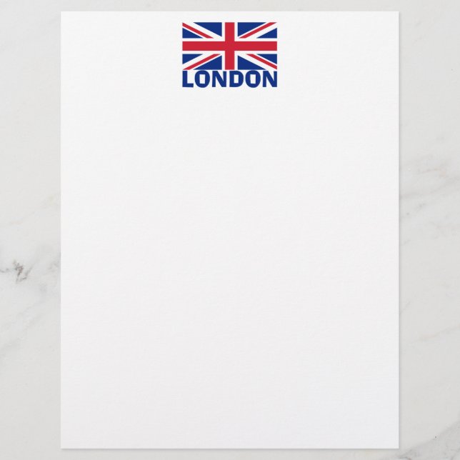 Lámina Londres en azul (Anverso)