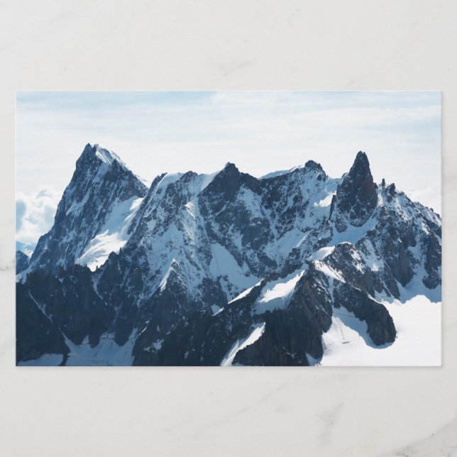 Lámina ¡Los Alpes, magníficos! (Anverso)