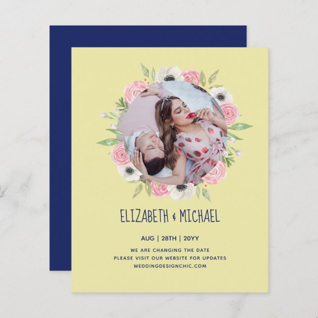 Lámina Los amantes de la naturaleza Boda Foral Greenery R (Anverso / Reverso)