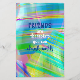 Lámina Los Amigos Son Terapistas Con Los Que Se Puede Beb