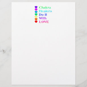 Lámina Los curanderos Chakra lo hacen con amor en los col