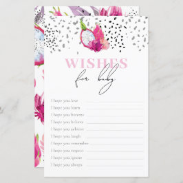 Lámina Los Deseos Del Bebé Por El Juego Del Bebé Pitaya