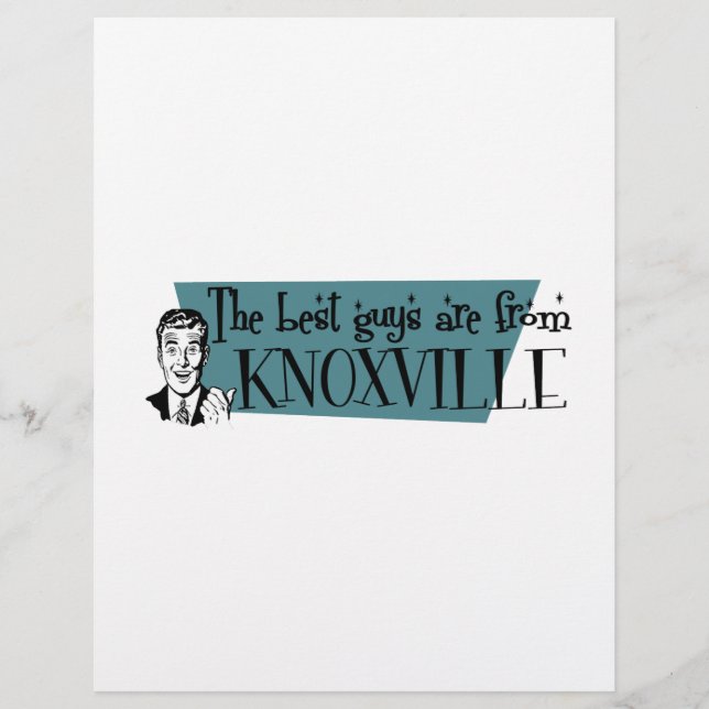 Lámina Los mejores son de Knoxville (Anverso)
