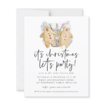 Los Navidades de Gingerbread del presupuesto invit