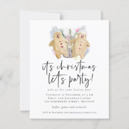 Lámina Los Navidades de Gingerbread del presupuesto invit