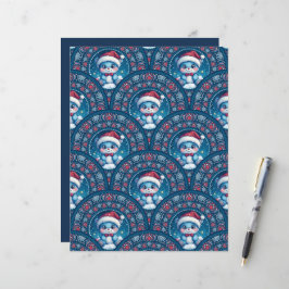 Lámina Los Navidades Kawaii Llevan Libro De Crapbook A Es