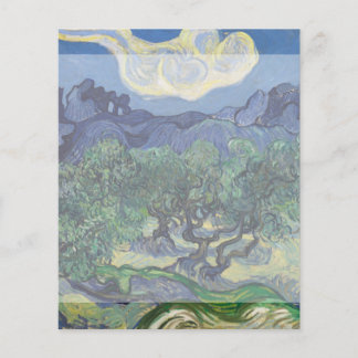 Lámina Los olivos de Vincent Van Gogh