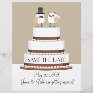 Lámina Los pájaros adoran el pastel Boda