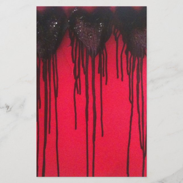 Lámina Love Bleeds Black (Anverso)