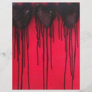 Lámina Love Bleeds Black