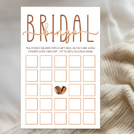 Lámina Love Is Brewing Coffee Bridal Shower Bingo Game