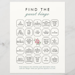 Lámina Love Shack Fiance Encuentra el juego de bingo invi