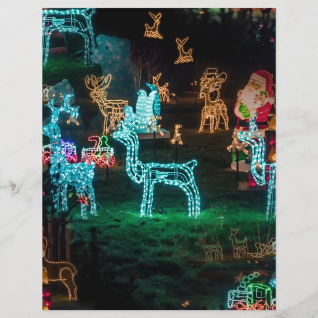 Lámina luces de navidad (Anverso)