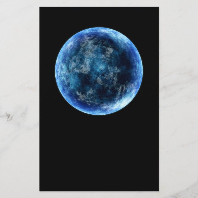 Lámina luna azul (Anverso)