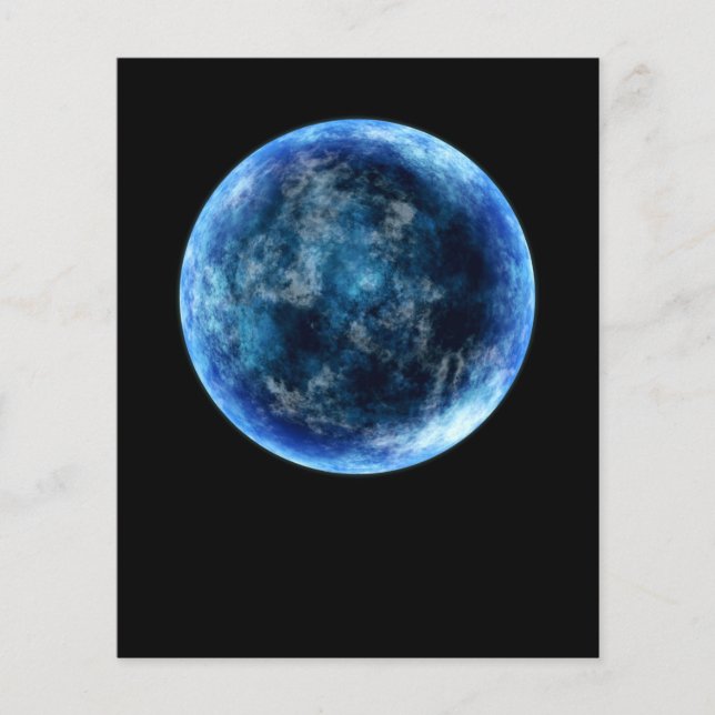 Lámina luna azul (Anverso)