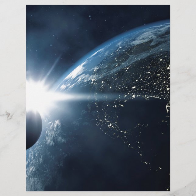 Lámina luna de tierra y sol (Anverso)