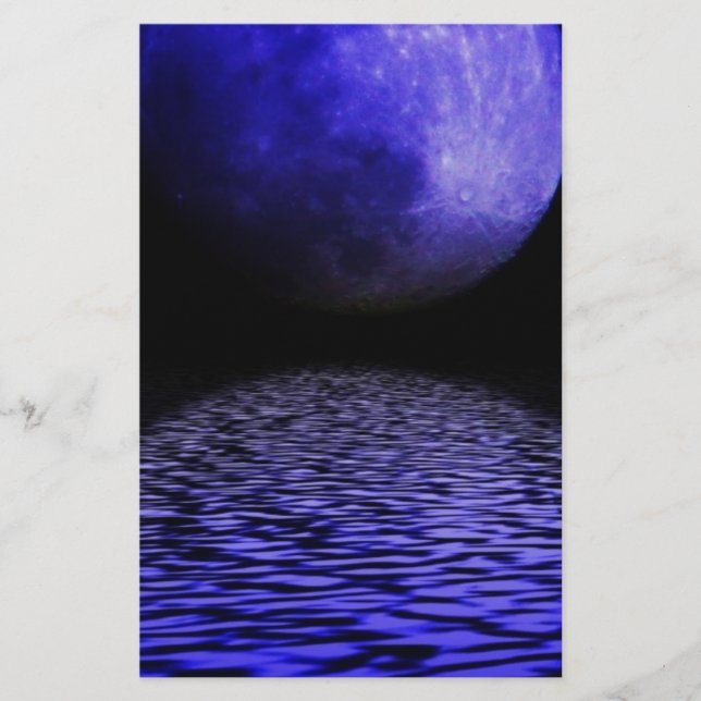 Lámina Luz de luna brillante (Anverso)