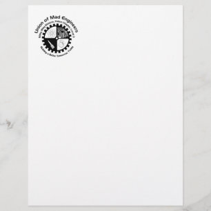 Lámina Mad Engineers Letterhead
