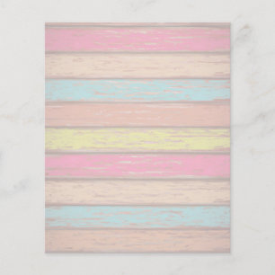 Lámina Madera coloreada