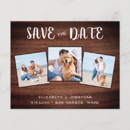 Lámina Madera Rusa 3 Foto Boda Presupuestaria Salven La F