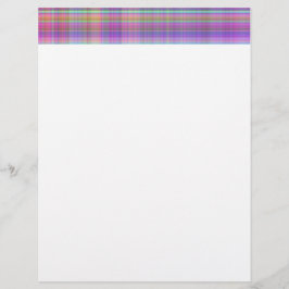 Lámina madras de color azul, turquesa, rosa, amarillo, ve