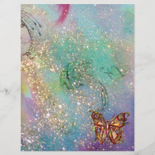 LÁMINA MÁGICA MARIPOSA EN GOLD SPARKLES