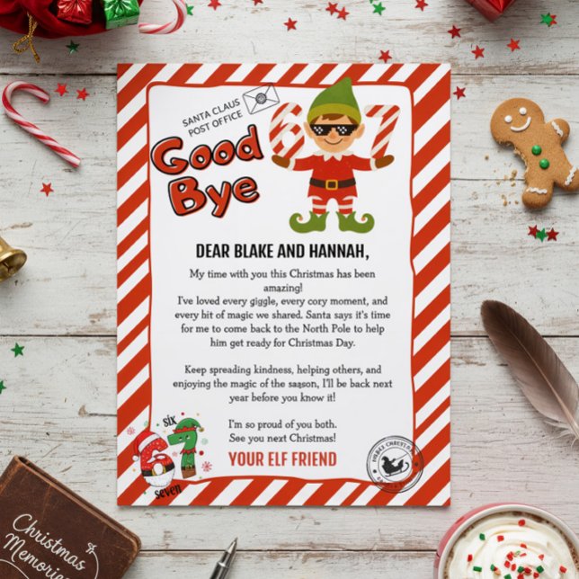 Lámina Magical Elf Goodbye Letter (Subido por el creador)