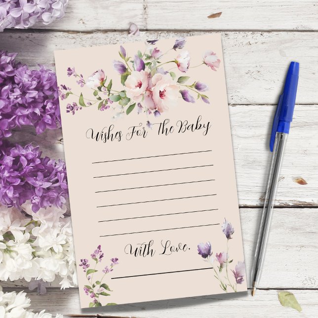 Lámina Magnolia Lavender Desea El Juego De Baby Shower (Subido por el creador)