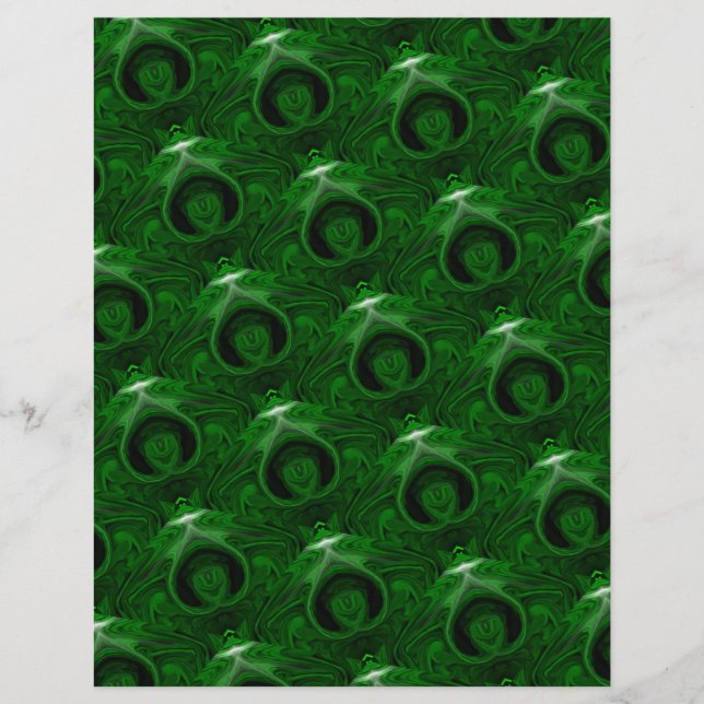 Lámina malaquita verde textura (Anverso)