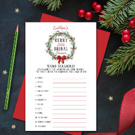 Lámina Maldición Navidades pequeños, ducha de novia, pala