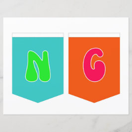 Lámina Maligayang Kaarawan Banner NG