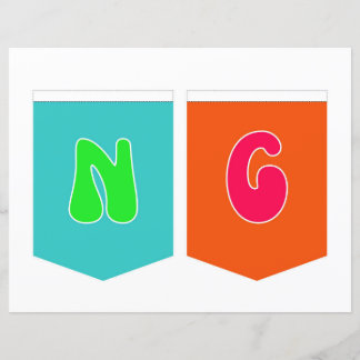 Lámina Maligayang Kaarawan Banner NG