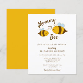 Lámina Mamá del presupuesto para ser Baby Shower moderna