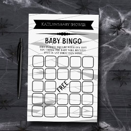 Lámina Mamá para ser | Juego de Bingo Baby Shower de Hall