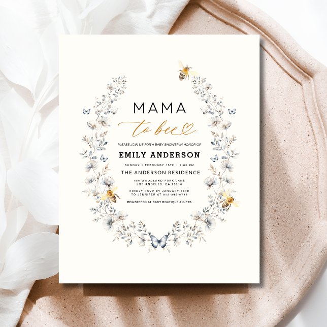Lámina Mamá se va a adueñar de un Baby Shower neutral sob (Subido por el creador)