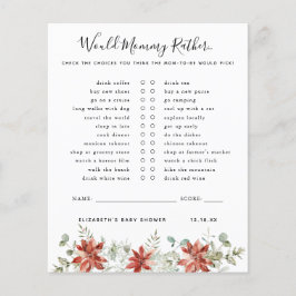 Lámina Mami Más Bien | Juego Baby Shower