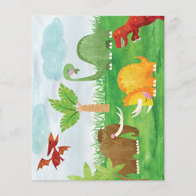 Lámina Mamífero lúgubre de los dinosaurios cutáneos (Anverso)