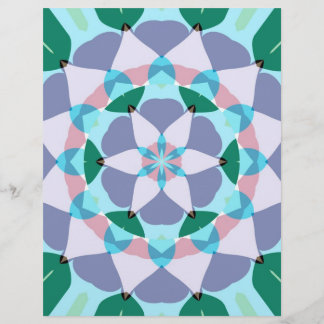 Lámina mandala de flor de loto