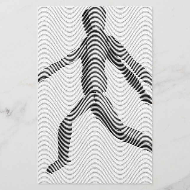 Lámina Mannequina humana de madera (Anverso)