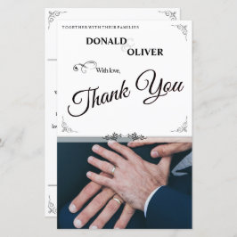 Lámina Manos de una pareja Boda gay con anillos