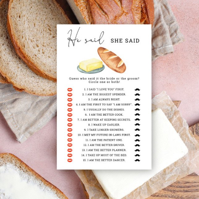 Lámina Mantequilla - Dijo que dijo que el juego de la duc (Subido por el creador)