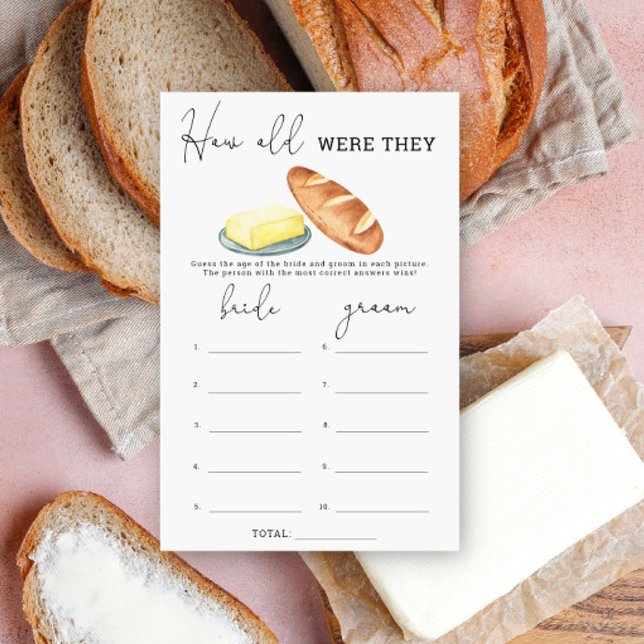 Lámina Mantequilla y pan. Qué edad tenían los juegos de n (Subido por el creador)