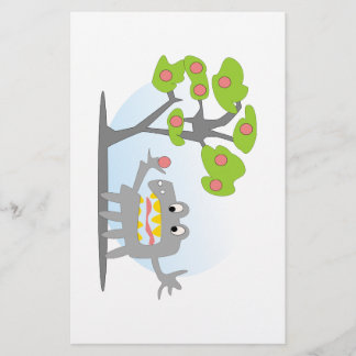 Lámina Manzana monstruo