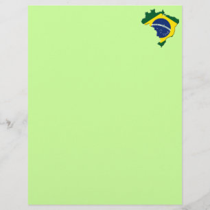 Lámina Mapa de Brasil