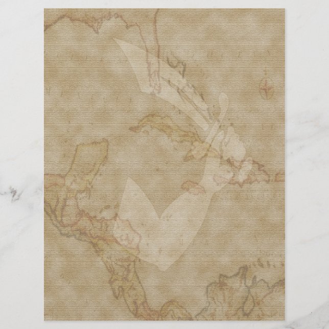 Lámina Mapa de Thomas Tew nº 14 (Anverso)