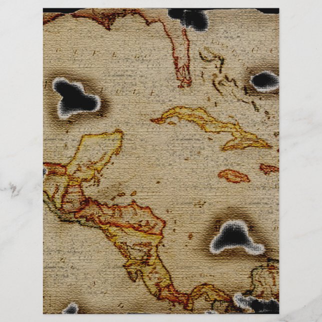 Lámina Mapa del tesoro épico #1 (Anverso)