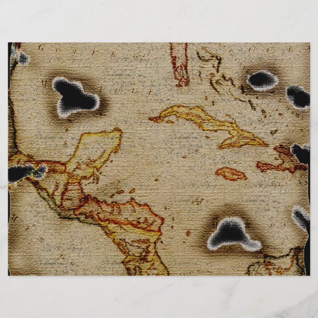 Lámina Mapa del tesoro épico #1 (Anverso)