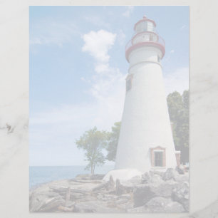 Lámina Marblehead Lighthouse Letterhead