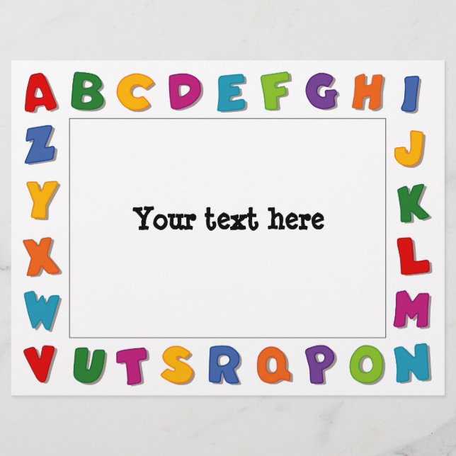 Lámina Marcos de cartas (Anverso)