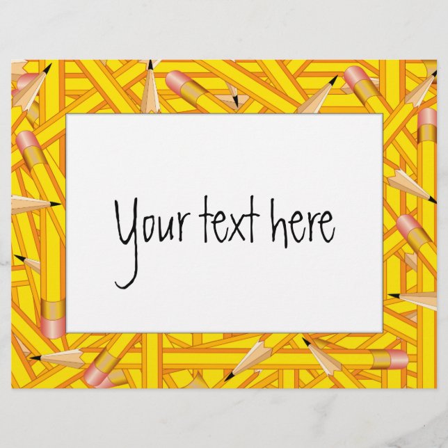 Lámina Marcos para lápices (Anverso)